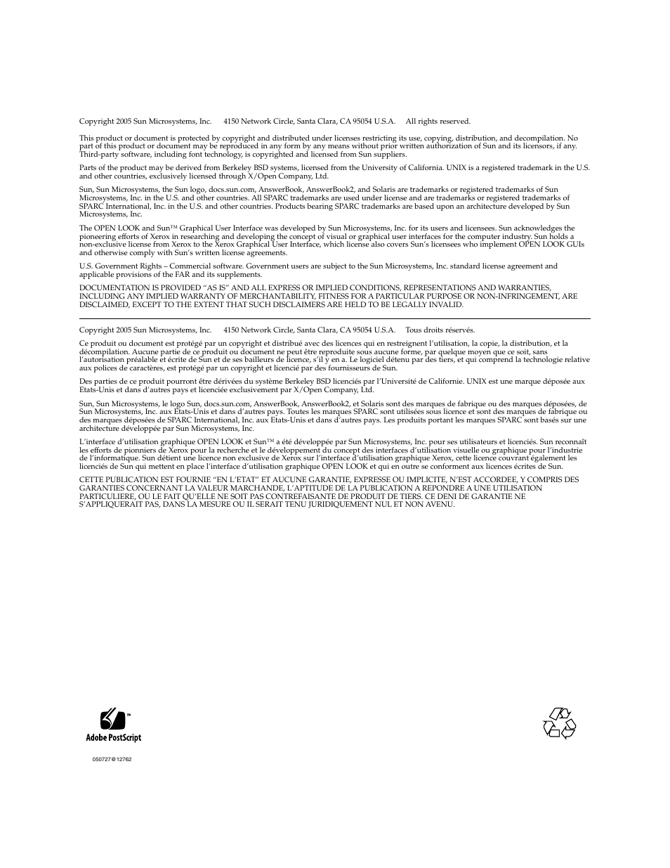 Sun Microsystems 2005Q2 User Manual | Page 2 / 38