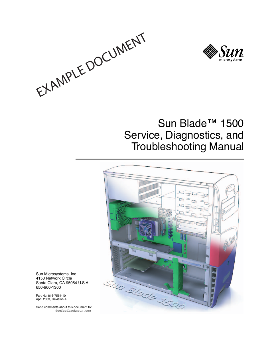 Sun Microsystems 1500 User Manual | 15 pages