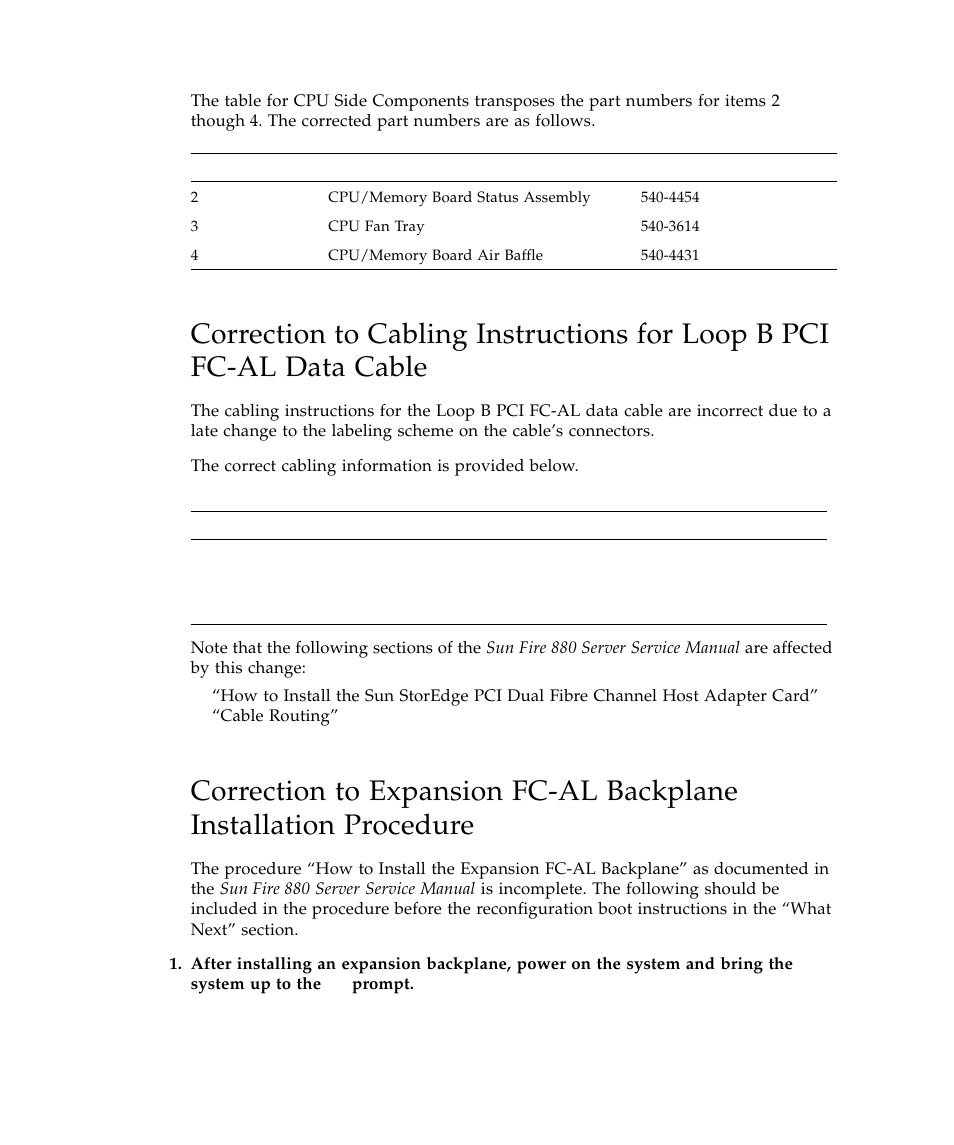 Sun Microsystems Sun Fire 880 User Manual | Page 22 / 34