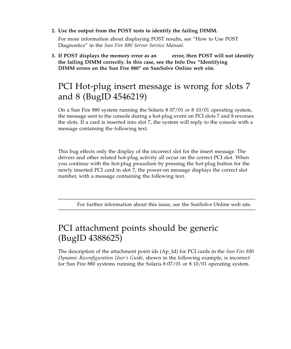 Sun Microsystems Sun Fire 880 User Manual | Page 32 / 34