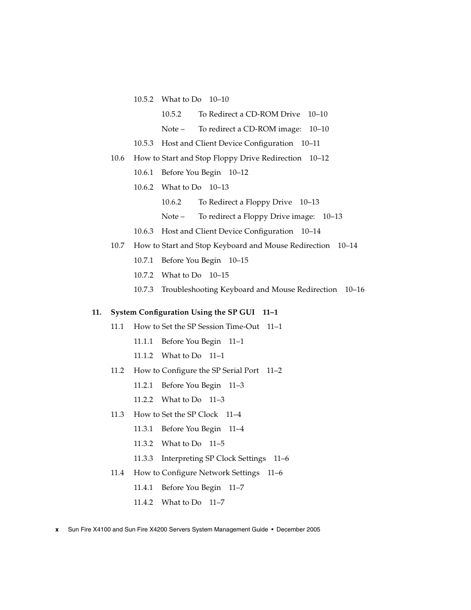Sun Microsystems Sun Fire X4200 User Manual | Page 10 / 196