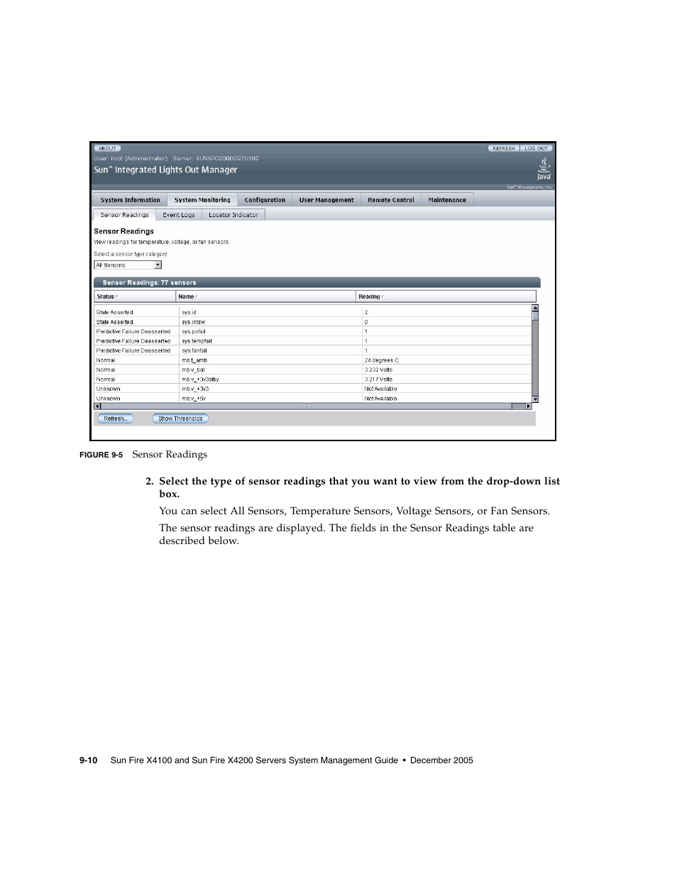 Sun Microsystems Sun Fire X4200 User Manual | Page 116 / 196