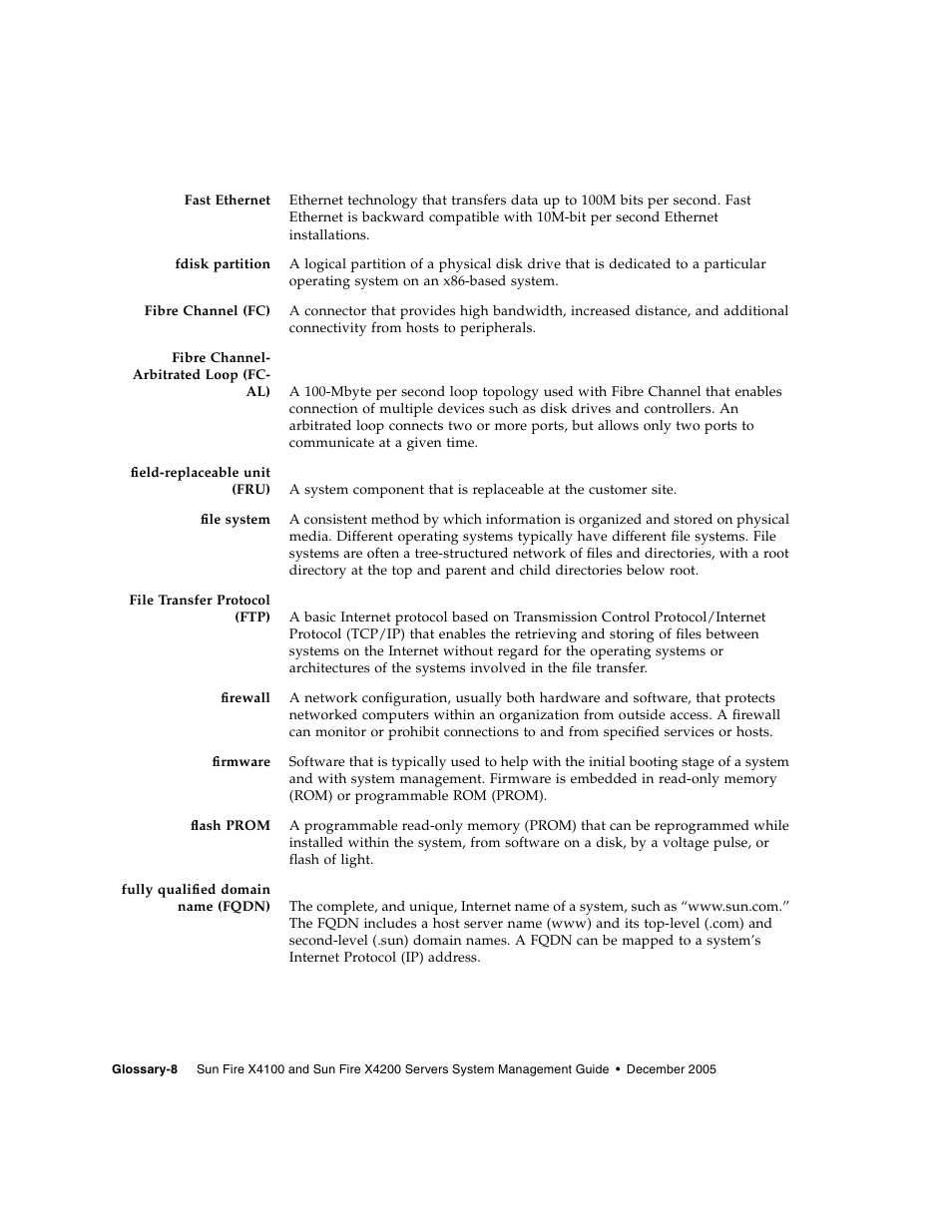 Sun Microsystems Sun Fire X4200 User Manual | Page 180 / 196