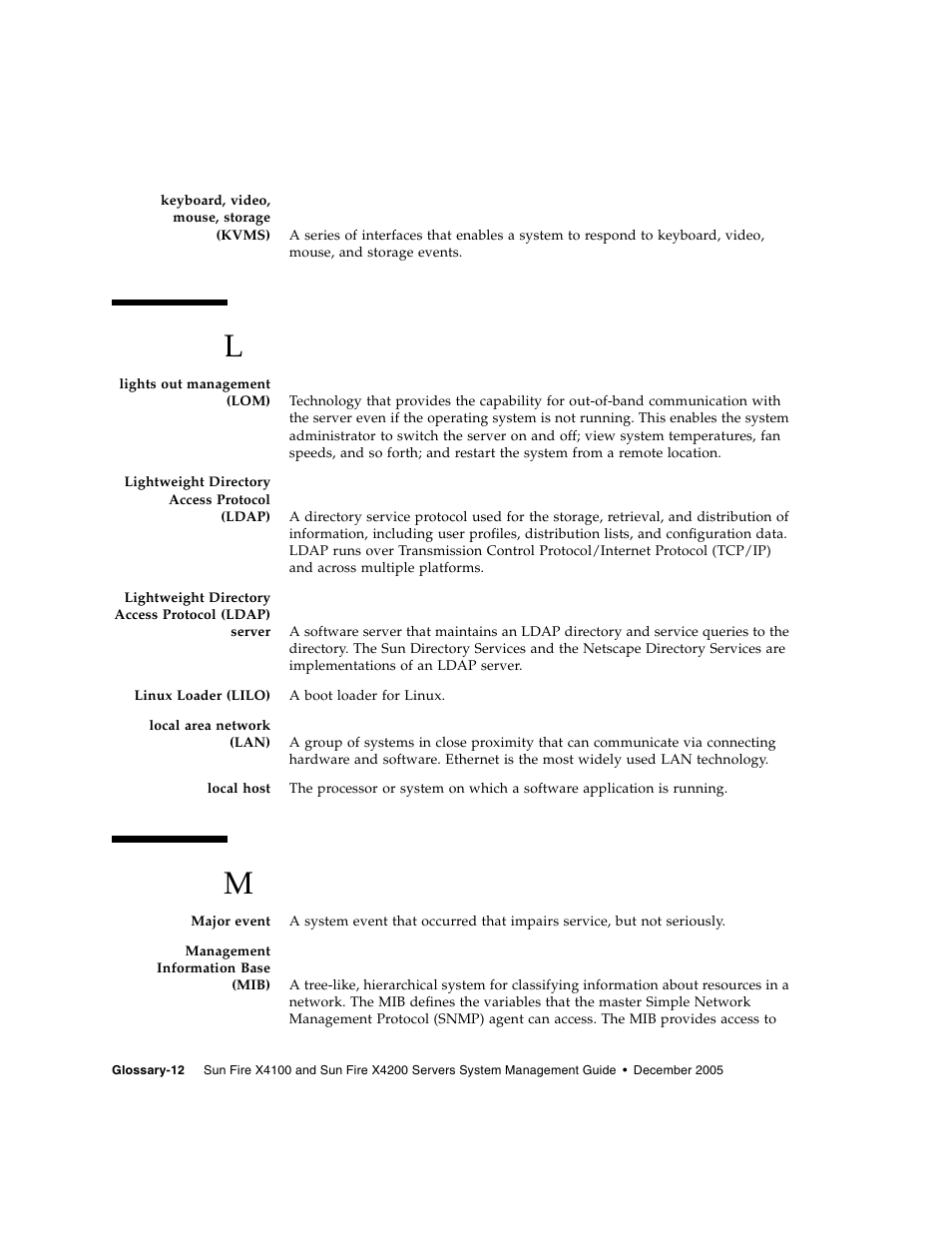 Sun Microsystems Sun Fire X4200 User Manual | Page 184 / 196