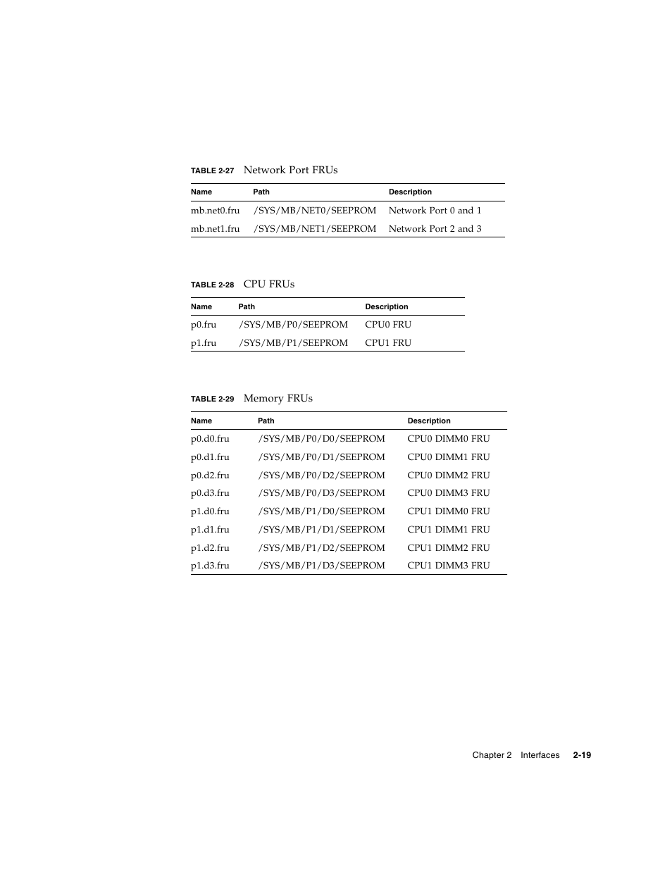 Sun Microsystems Sun Fire X4200 User Manual | Page 39 / 196