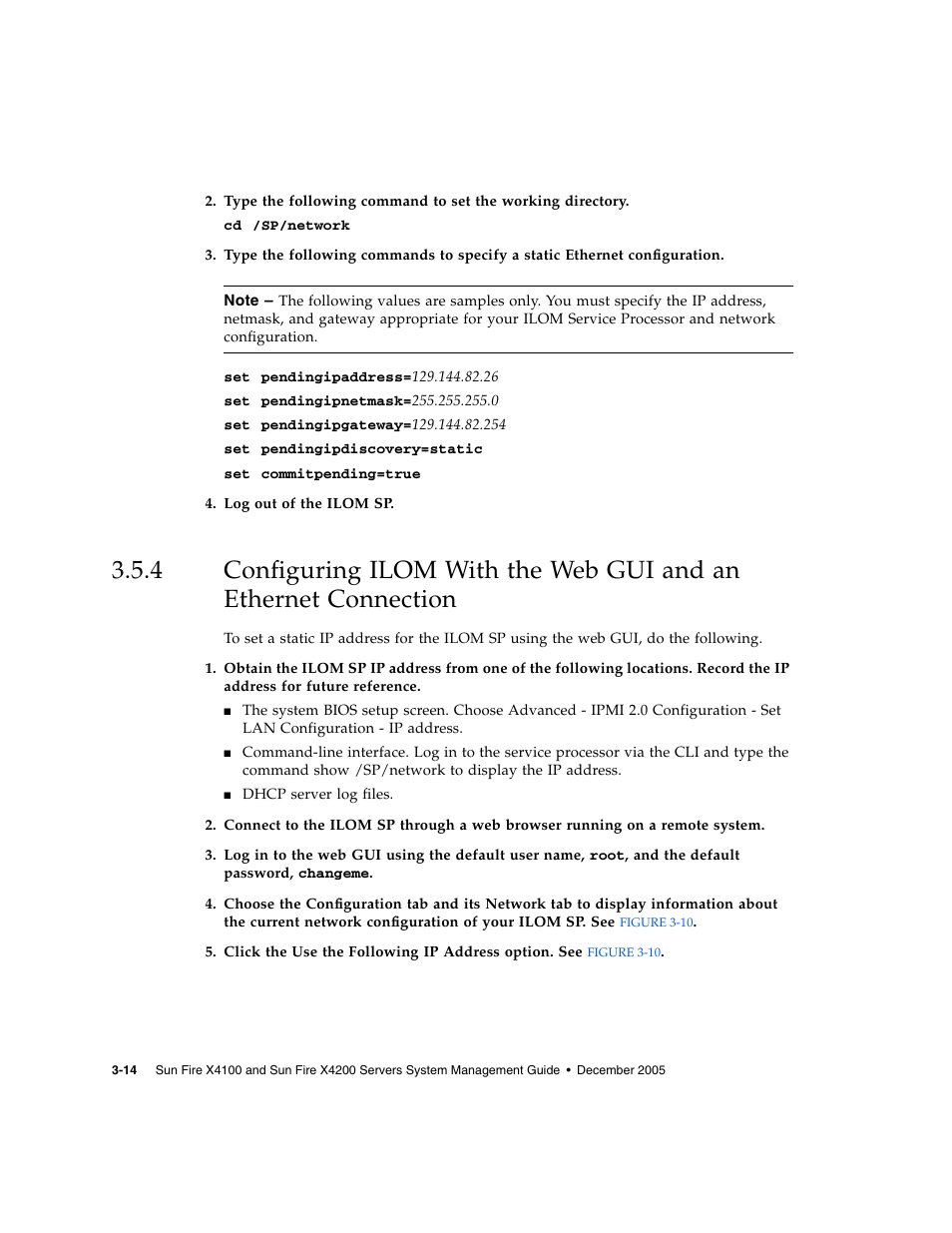 Sun Microsystems Sun Fire X4200 User Manual | Page 54 / 196