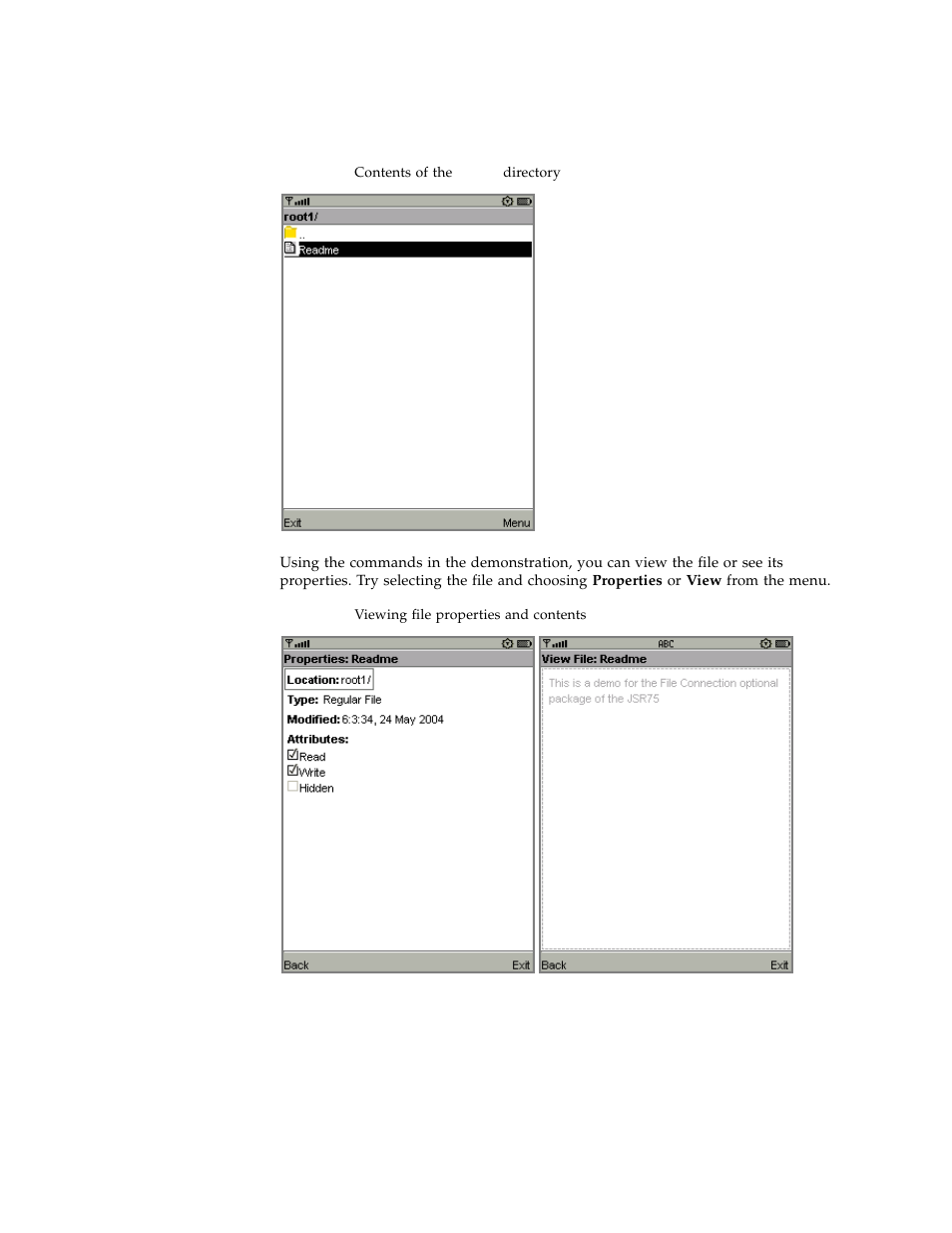 Sun Microsystems J2ME User Manual | Page 107 / 134