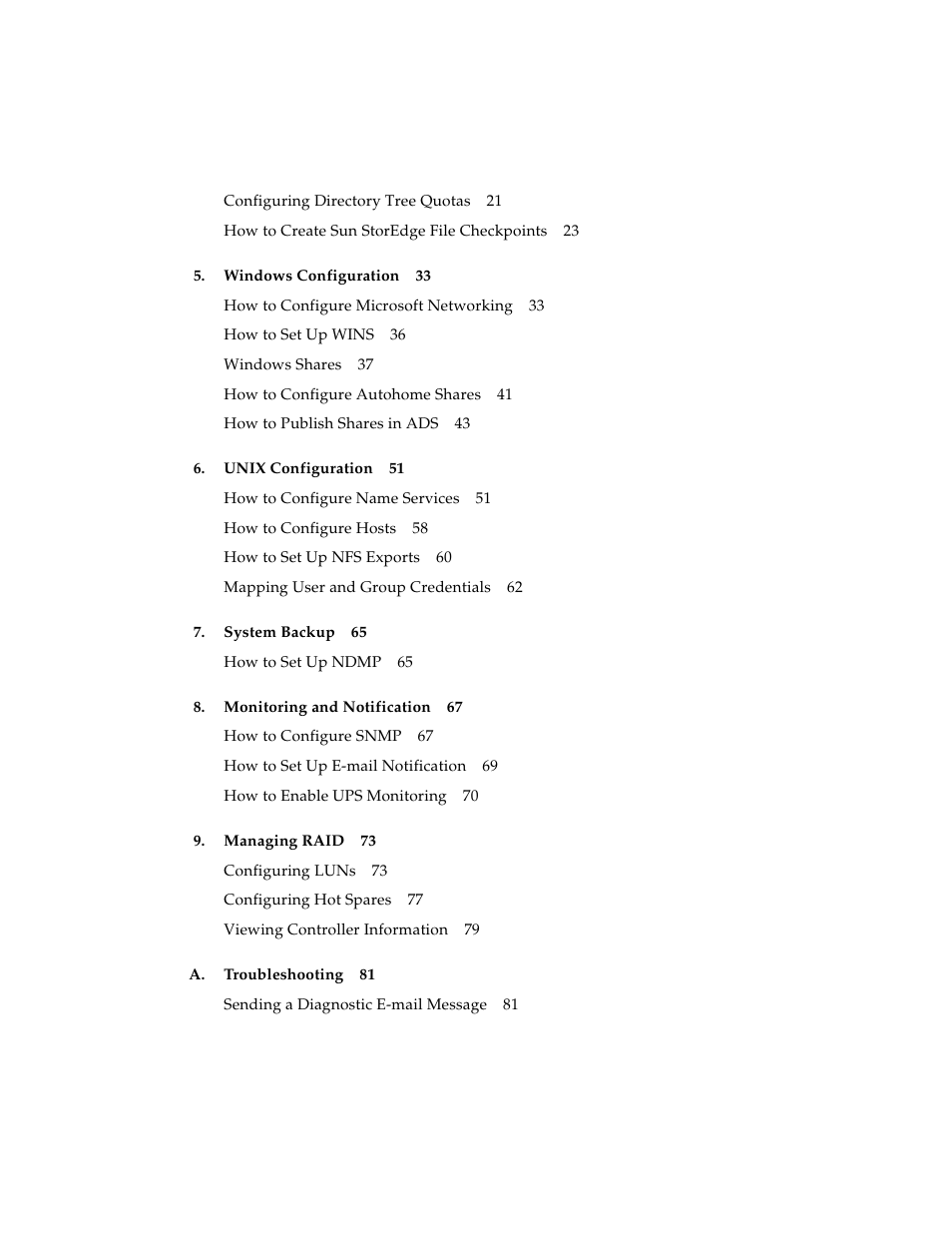 Sun Microsystems Sun StorEdge 5210 NAS User Manual | Page 4 / 100