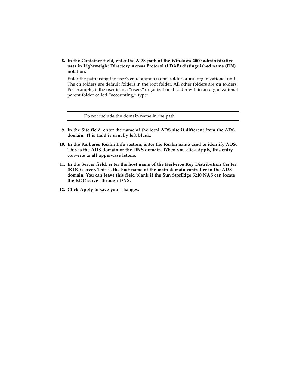 Sun Microsystems Sun StorEdge 5210 NAS User Manual | Page 58 / 100