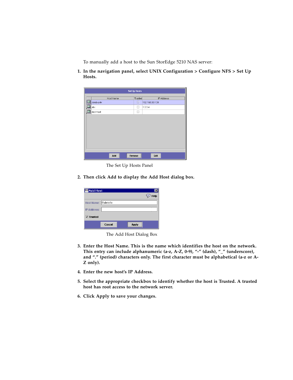 Figure 6-5, Figure 6-6 | Sun Microsystems Sun StorEdge 5210 NAS User Manual | Page 71 / 100