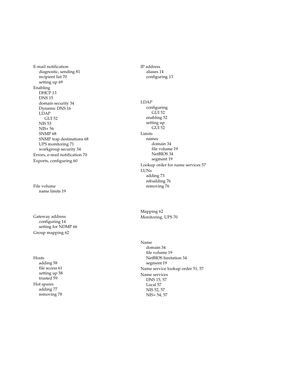 Sun Microsystems Sun StorEdge 5210 NAS User Manual | Page 98 / 100