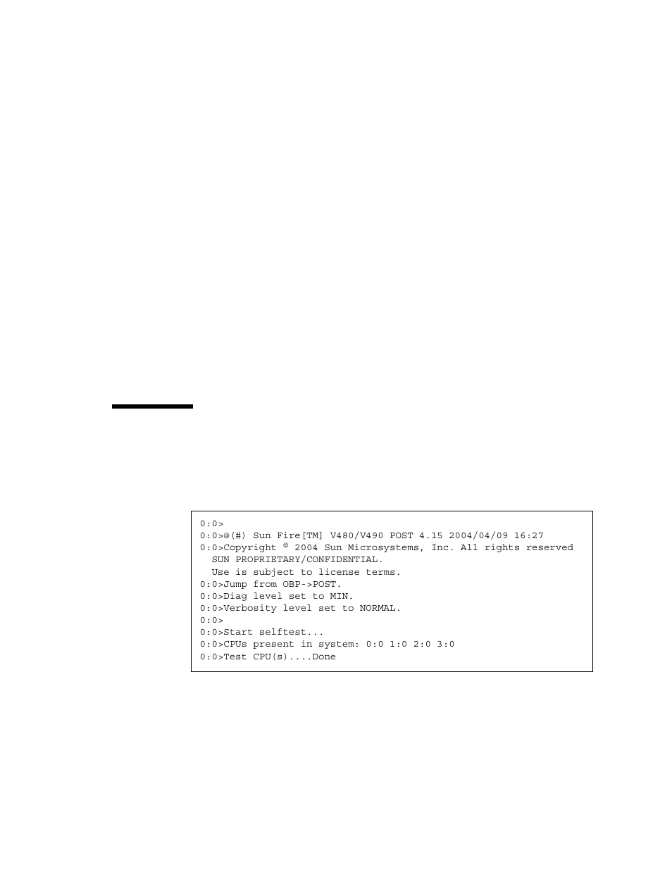 About diagnostics and the boot process | Sun Microsystems Sun Fire V490 User Manual | Page 105 / 274