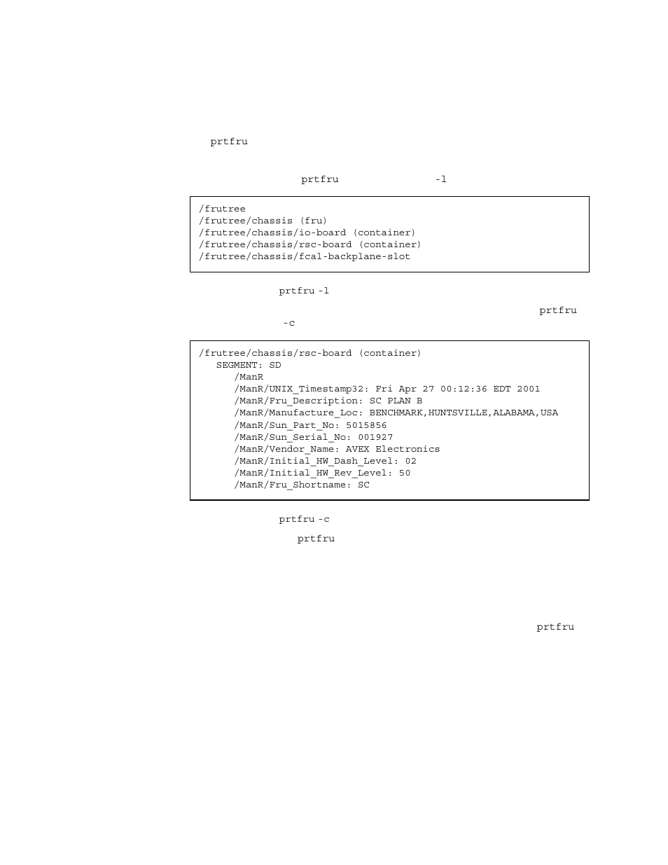 Sun Microsystems Sun Fire V490 User Manual | Page 125 / 274