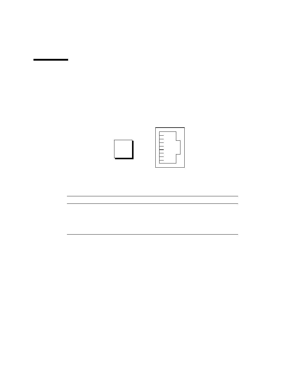 Serial port connector, Serial port connector diagram, Serial port connector signals | Sun Microsystems Sun Fire V490 User Manual | Page 238 / 274