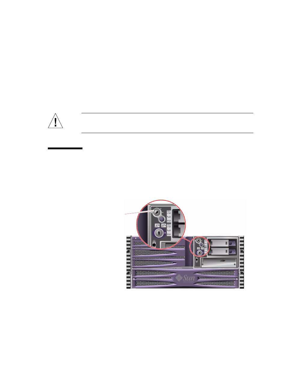 Power button, System control switch, Figure 2-2 | Sun Microsystems Sun Fire V490 User Manual | Page 43 / 274