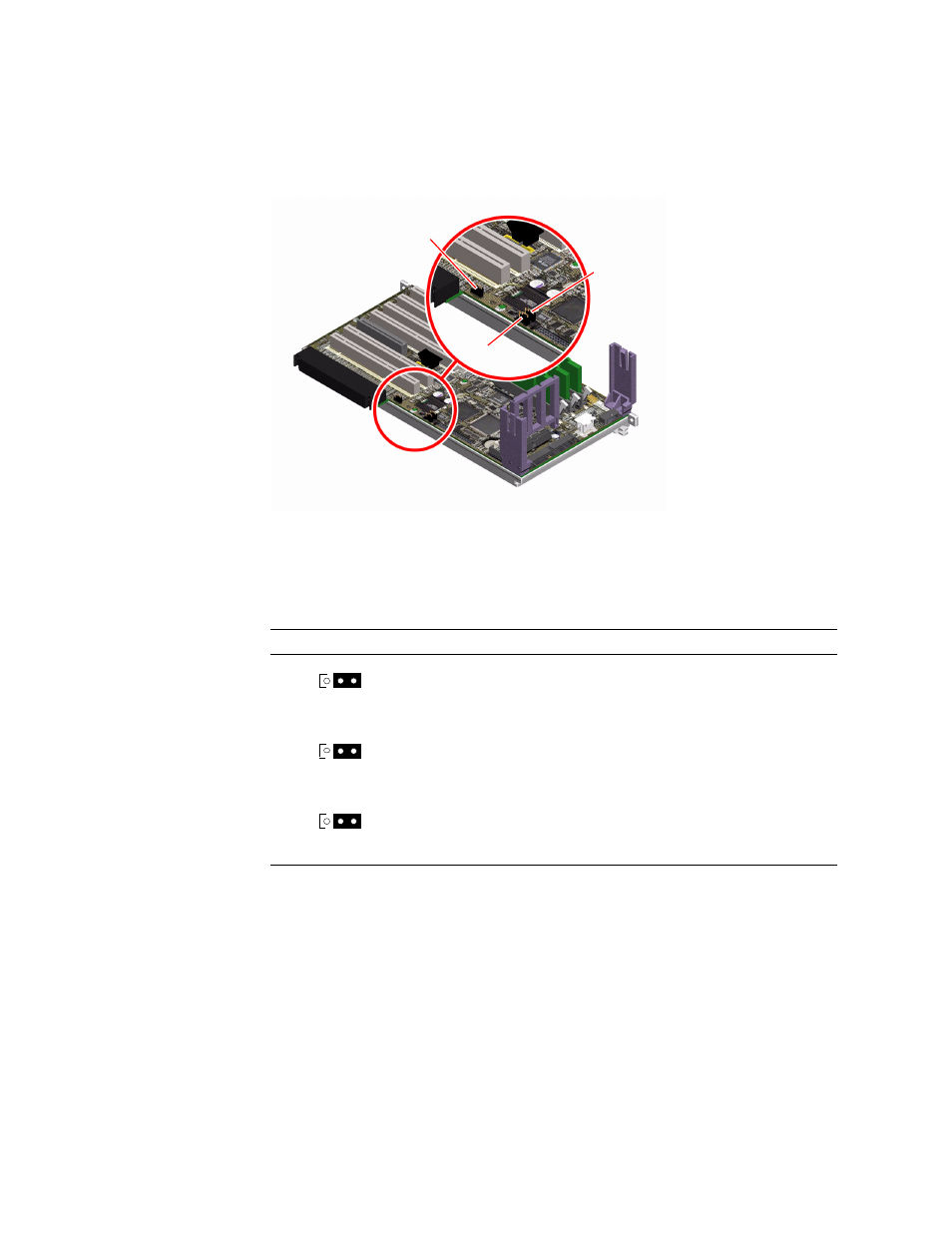 Figure 3-6, Table 3-3 | Sun Microsystems Sun Fire V490 User Manual | Page 65 / 274