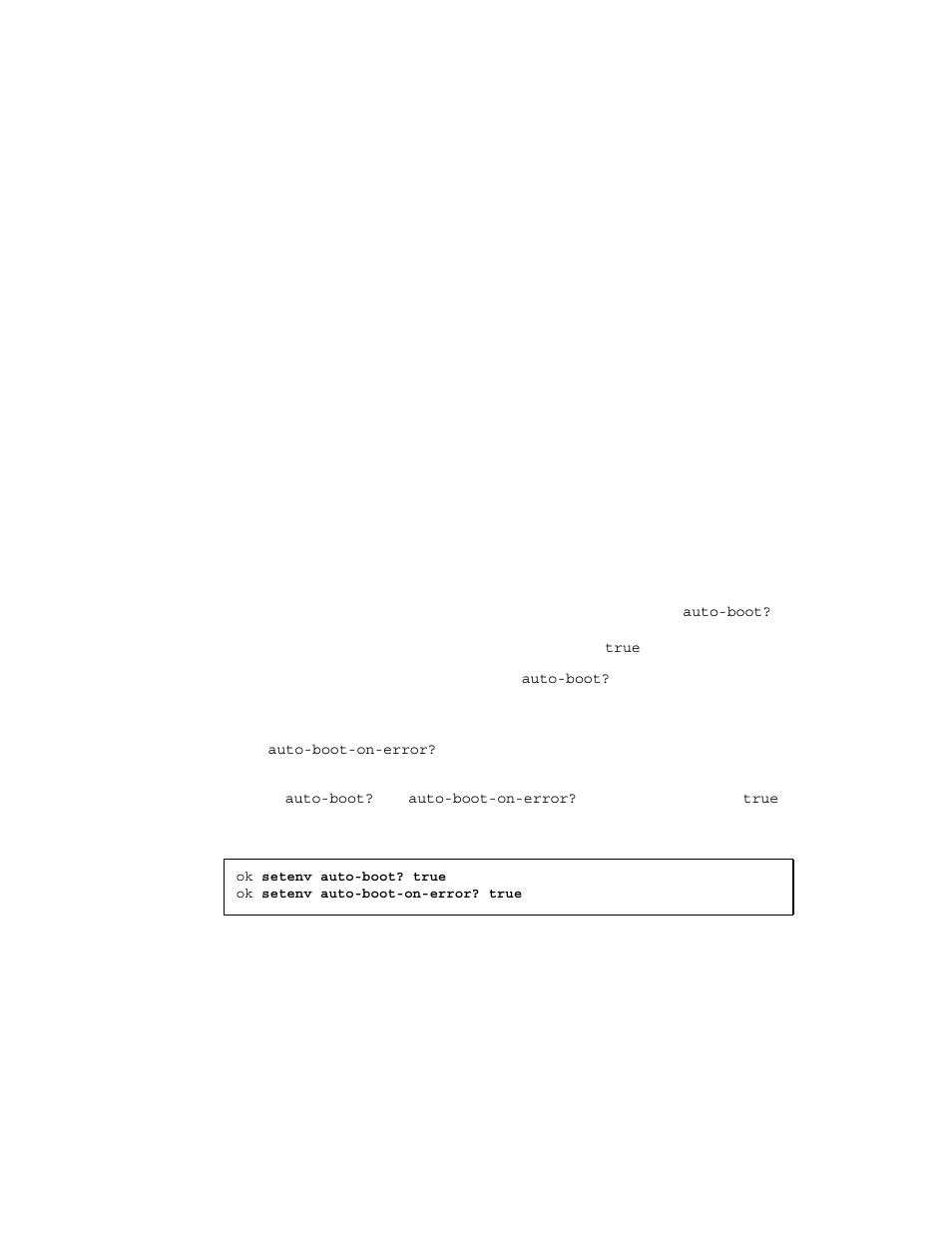 Auto-boot options | Sun Microsystems Sun Fire V490 User Manual | Page 84 / 274