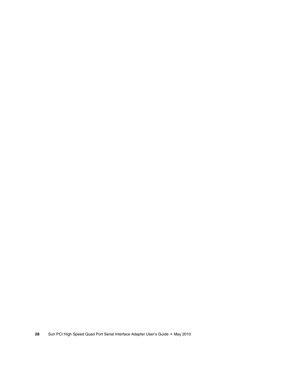 Sun Microsystems Sun PCI High Speed Quad Port Serial Interface Adapter 819-1207-11 User Manual | Page 48 / 64