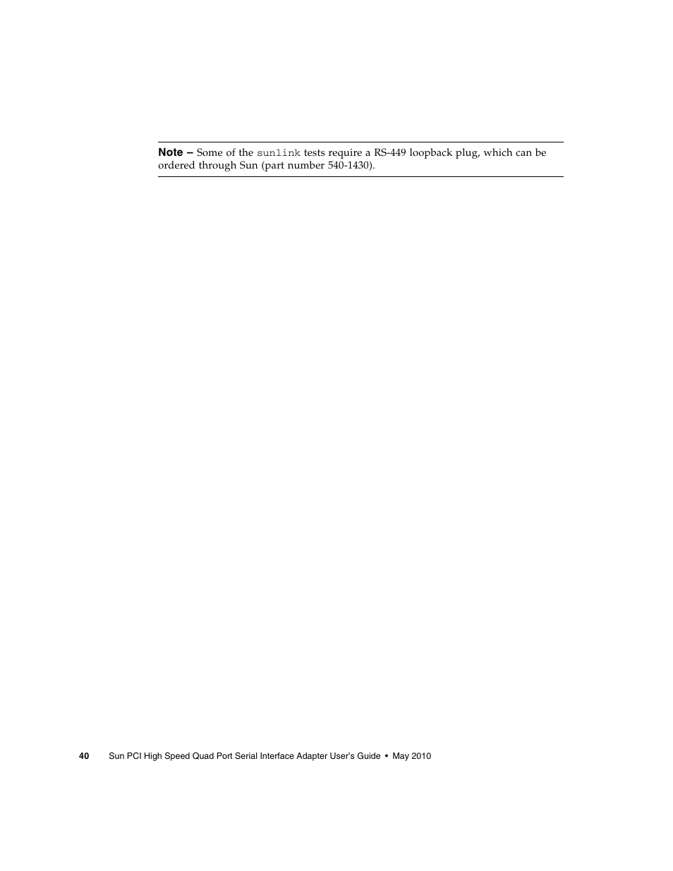 Sun Microsystems Sun PCI High Speed Quad Port Serial Interface Adapter 819-1207-11 User Manual | Page 60 / 64