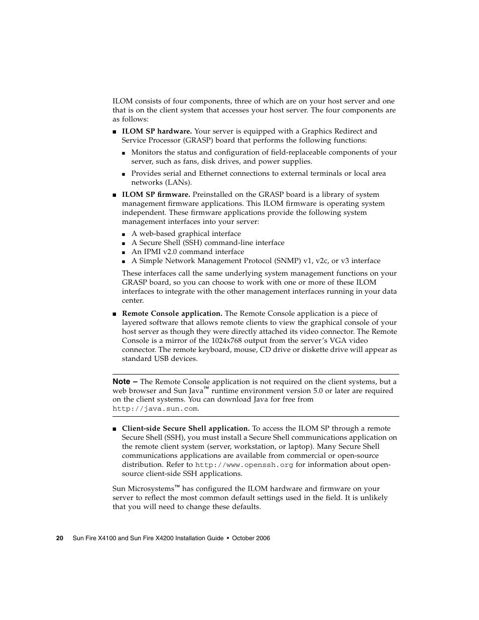 Sun Microsystems Sun Fire X4200 M2 User Manual | Page 28 / 50