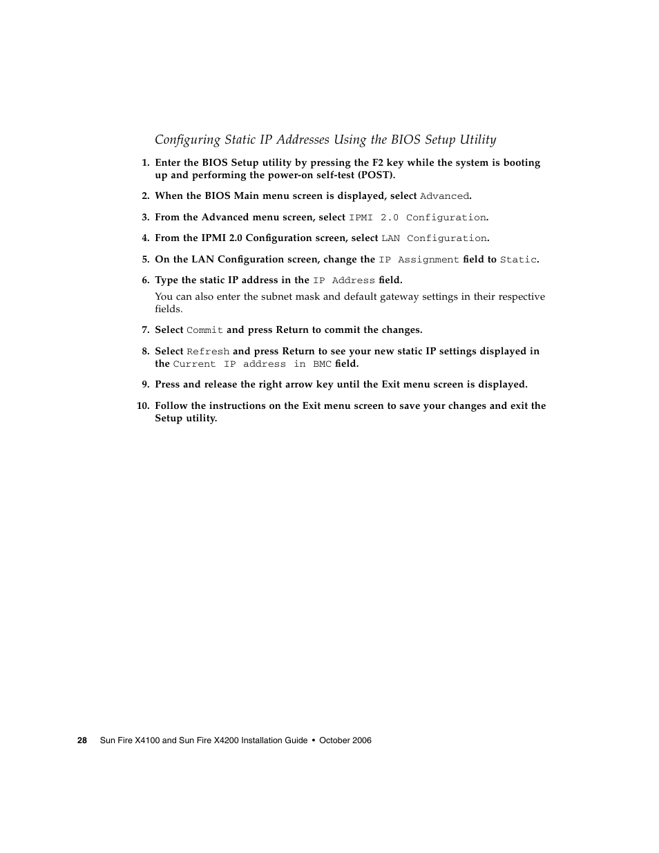 Sun Microsystems Sun Fire X4200 M2 User Manual | Page 36 / 50