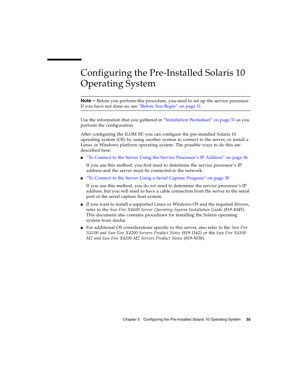 Sun Microsystems Sun Fire X4200 M2 User Manual | Page 43 / 50