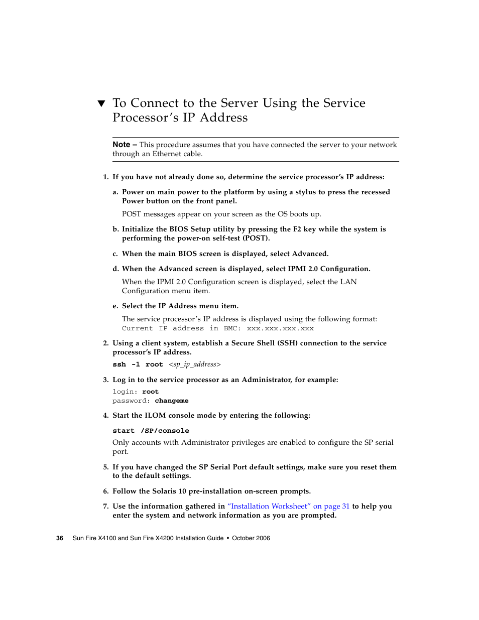 Sun Microsystems Sun Fire X4200 M2 User Manual | Page 44 / 50