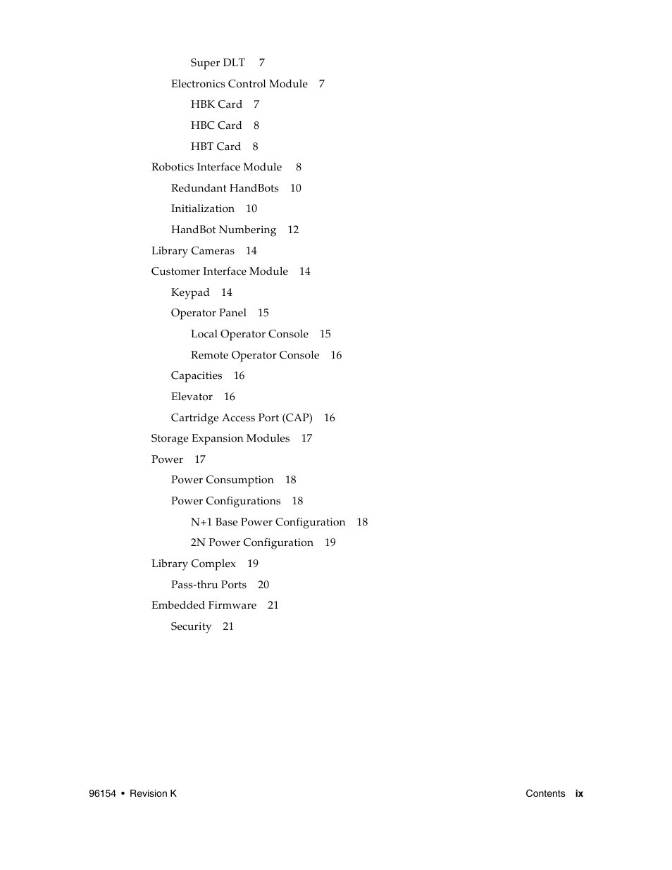 Sun Microsystems StreamLine SL8500 User Manual | Page 11 / 200