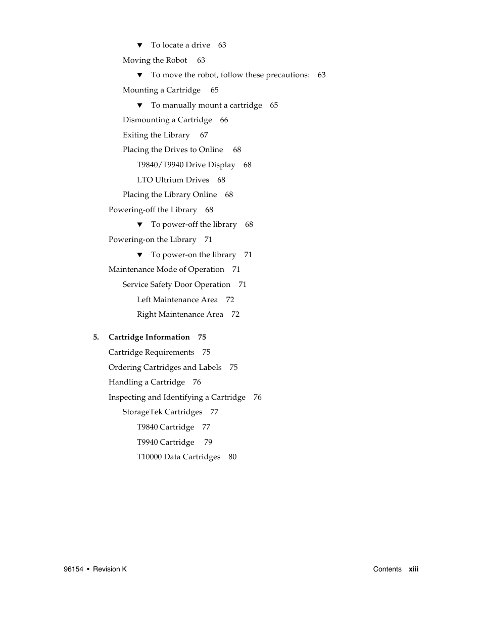 Sun Microsystems StreamLine SL8500 User Manual | Page 15 / 200