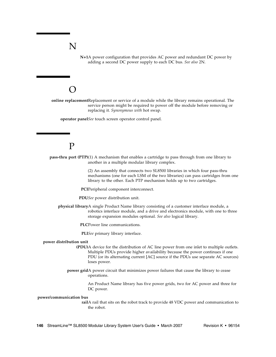 Sun Microsystems StreamLine SL8500 User Manual | Page 186 / 200