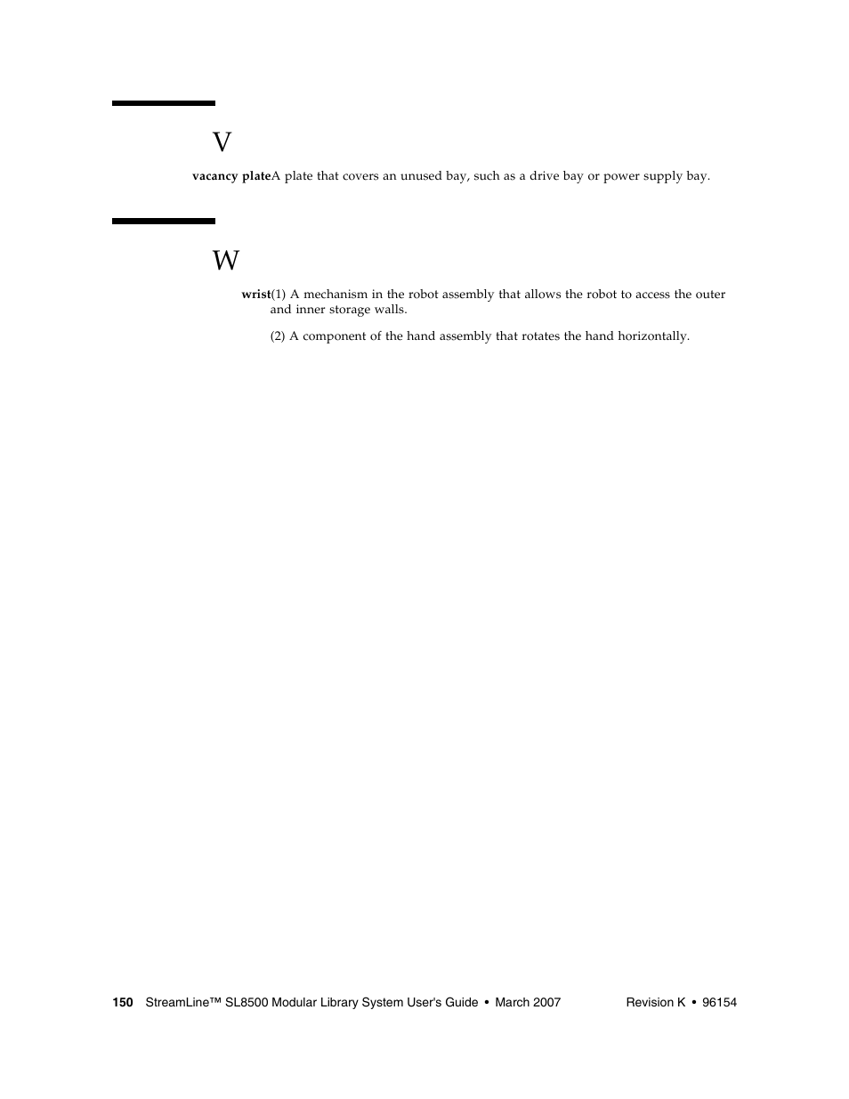 Sun Microsystems StreamLine SL8500 User Manual | Page 190 / 200