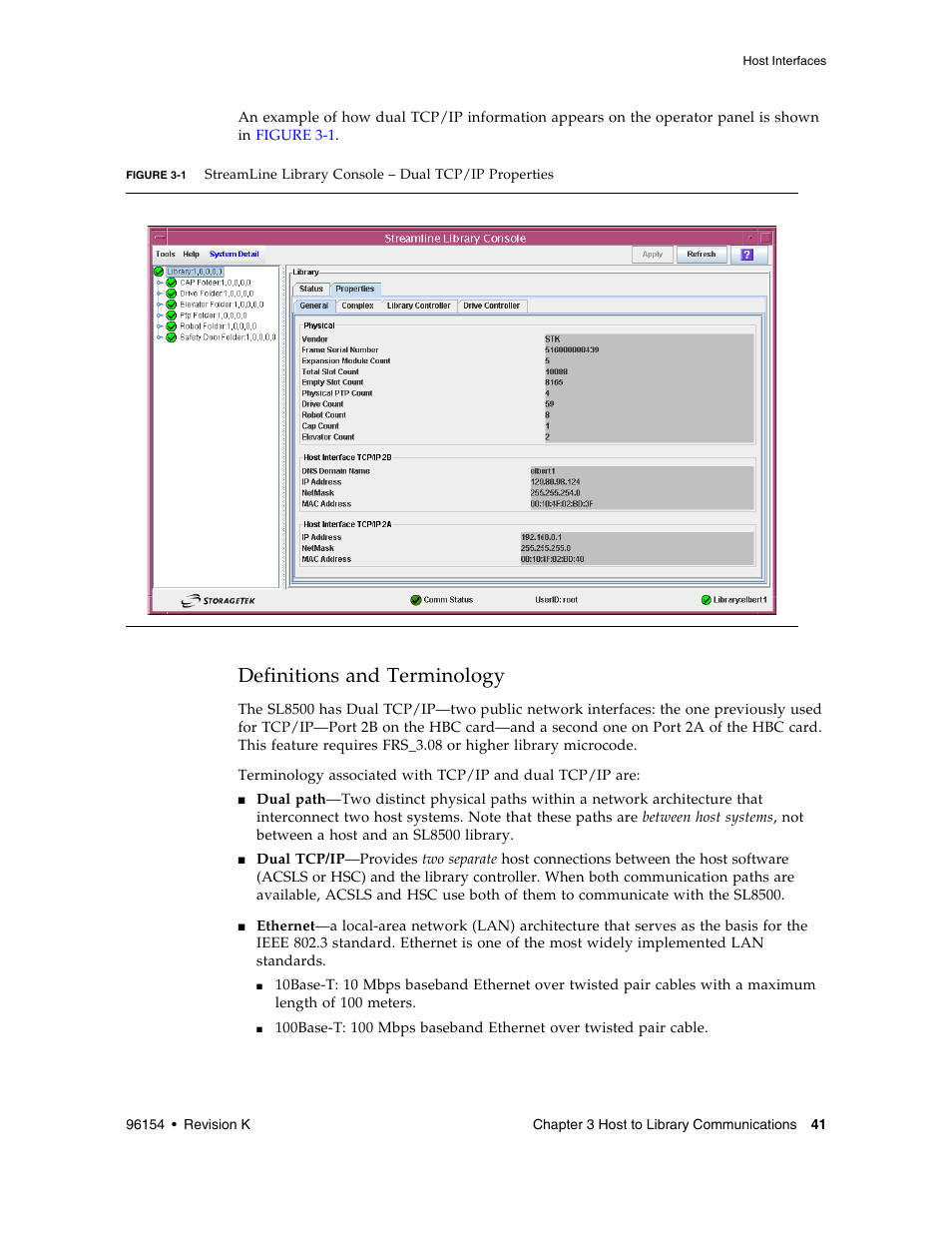 Definitions and terminology, Figure 3-1 | Sun Microsystems StreamLine SL8500 User Manual | Page 81 / 200