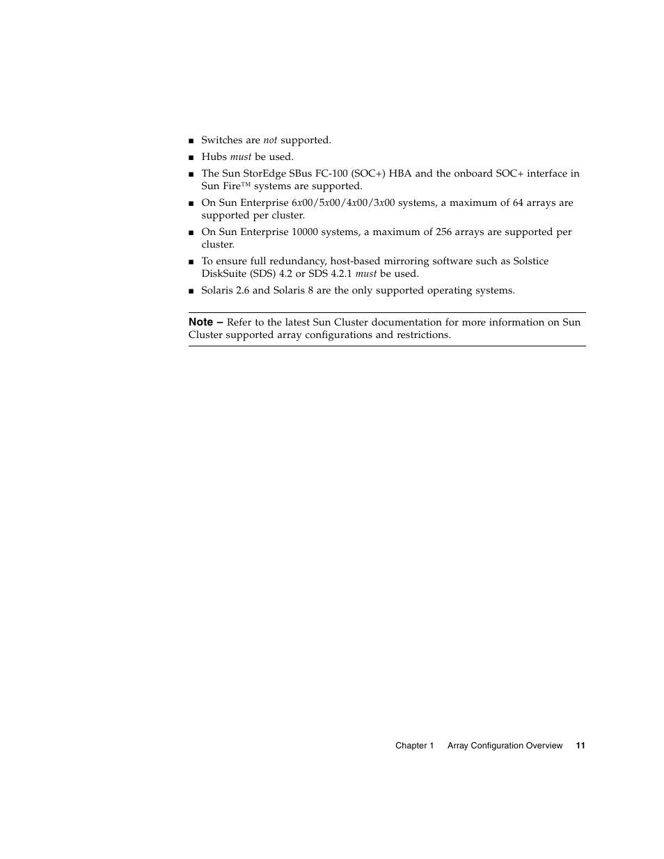 Sun Microsystems Sun StorEdge T3 User Manual | Page 23 / 88