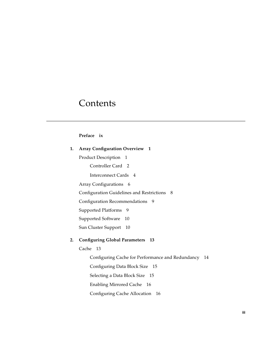 Sun Microsystems Sun StorEdge T3 User Manual | Page 3 / 88