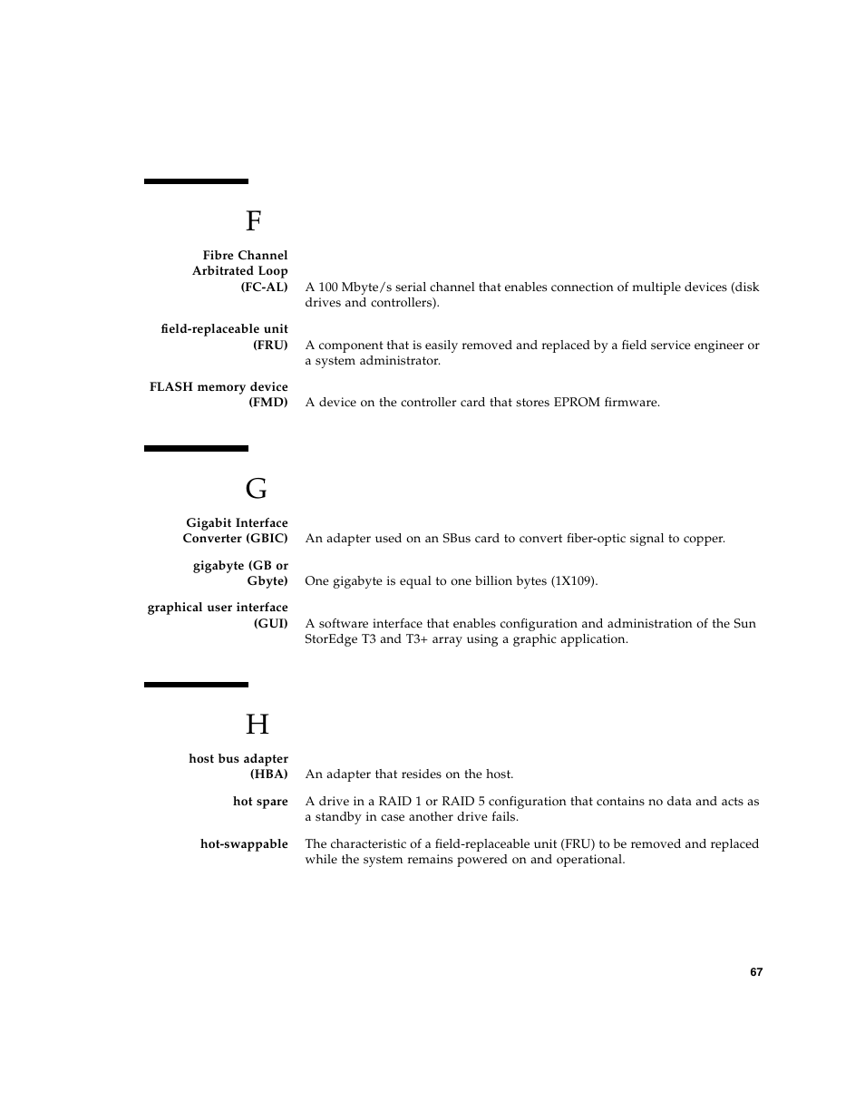 Sun Microsystems Sun StorEdge T3 User Manual | Page 79 / 88