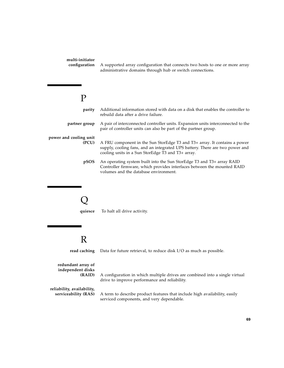 Sun Microsystems Sun StorEdge T3 User Manual | Page 81 / 88