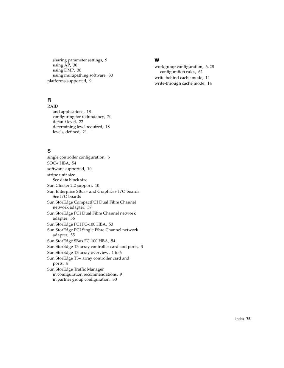 Sun Microsystems Sun StorEdge T3 User Manual | Page 87 / 88