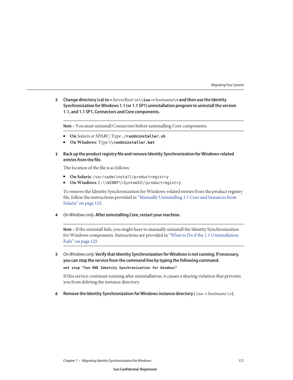 Sun Microsystems 8190994 User Manual | Page 121 / 148