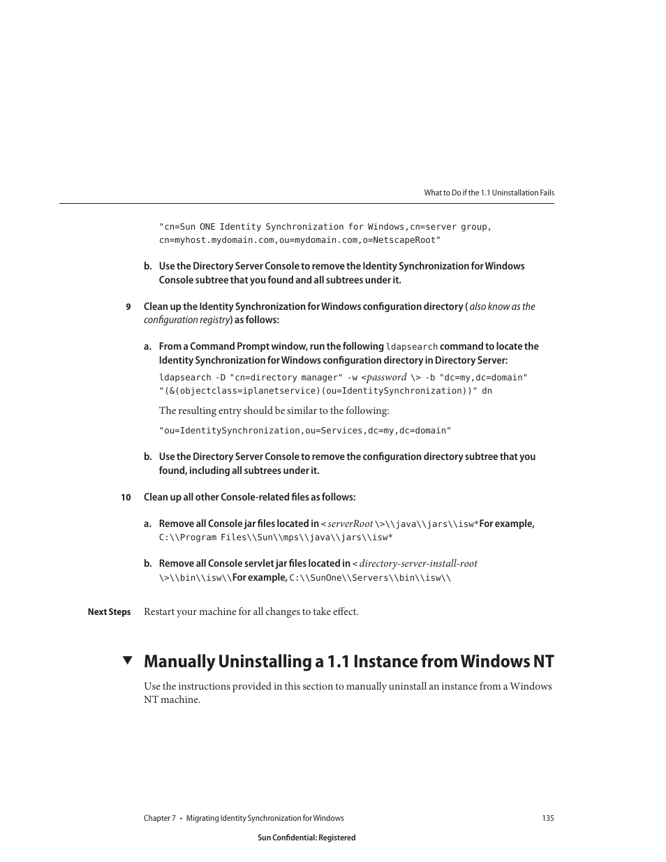 Sun Microsystems 8190994 User Manual | Page 135 / 148