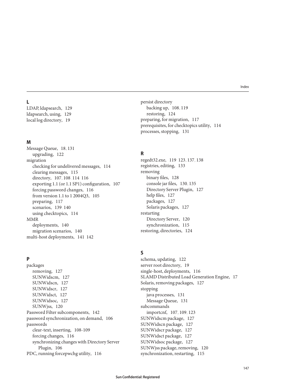 Sun Microsystems 8190994 User Manual | Page 147 / 148