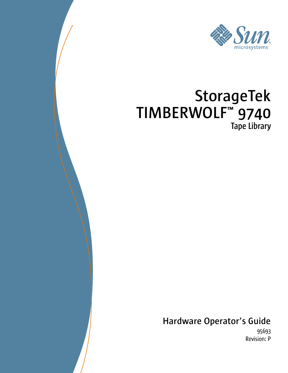 Sun Microsystems TIMBERWOLF 9740 User Manual | 100 pages