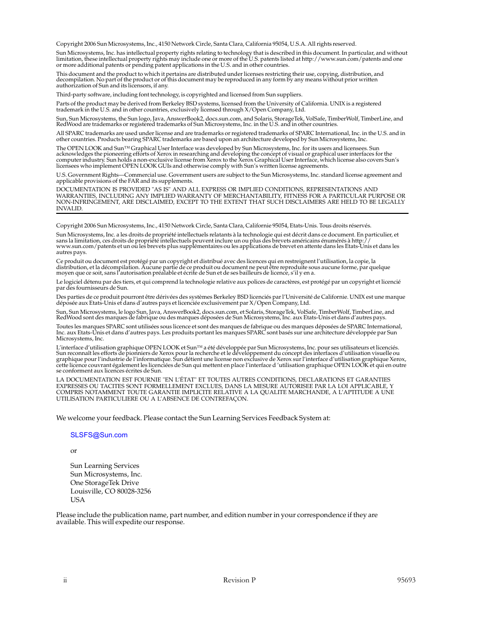 Sun Microsystems TIMBERWOLF 9740 User Manual | Page 4 / 100