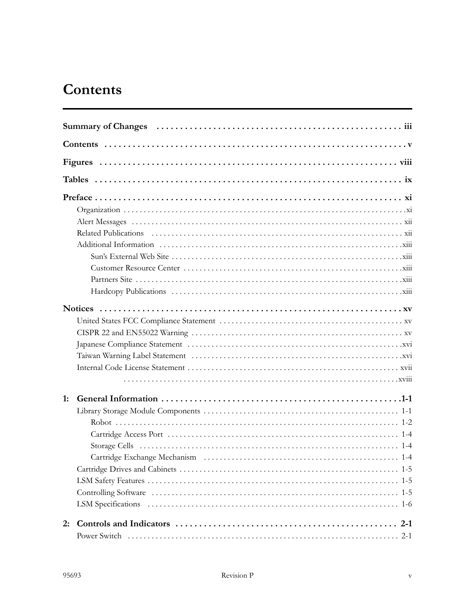 Sun Microsystems TIMBERWOLF 9740 User Manual | Page 7 / 100