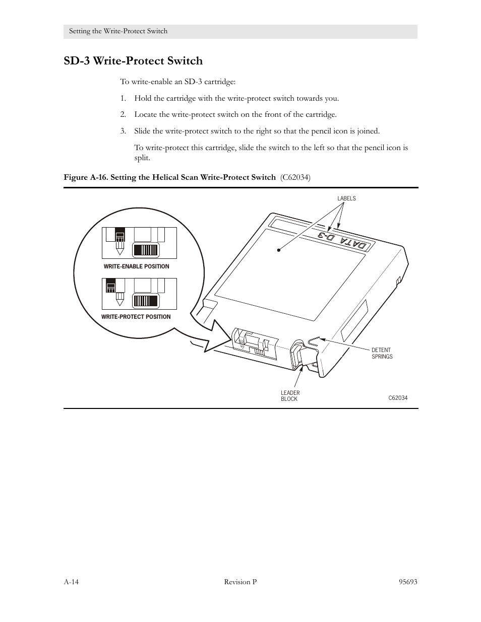 Sd-3 write-protect switch | Sun Microsystems TIMBERWOLF 9740 User Manual | Page 84 / 100