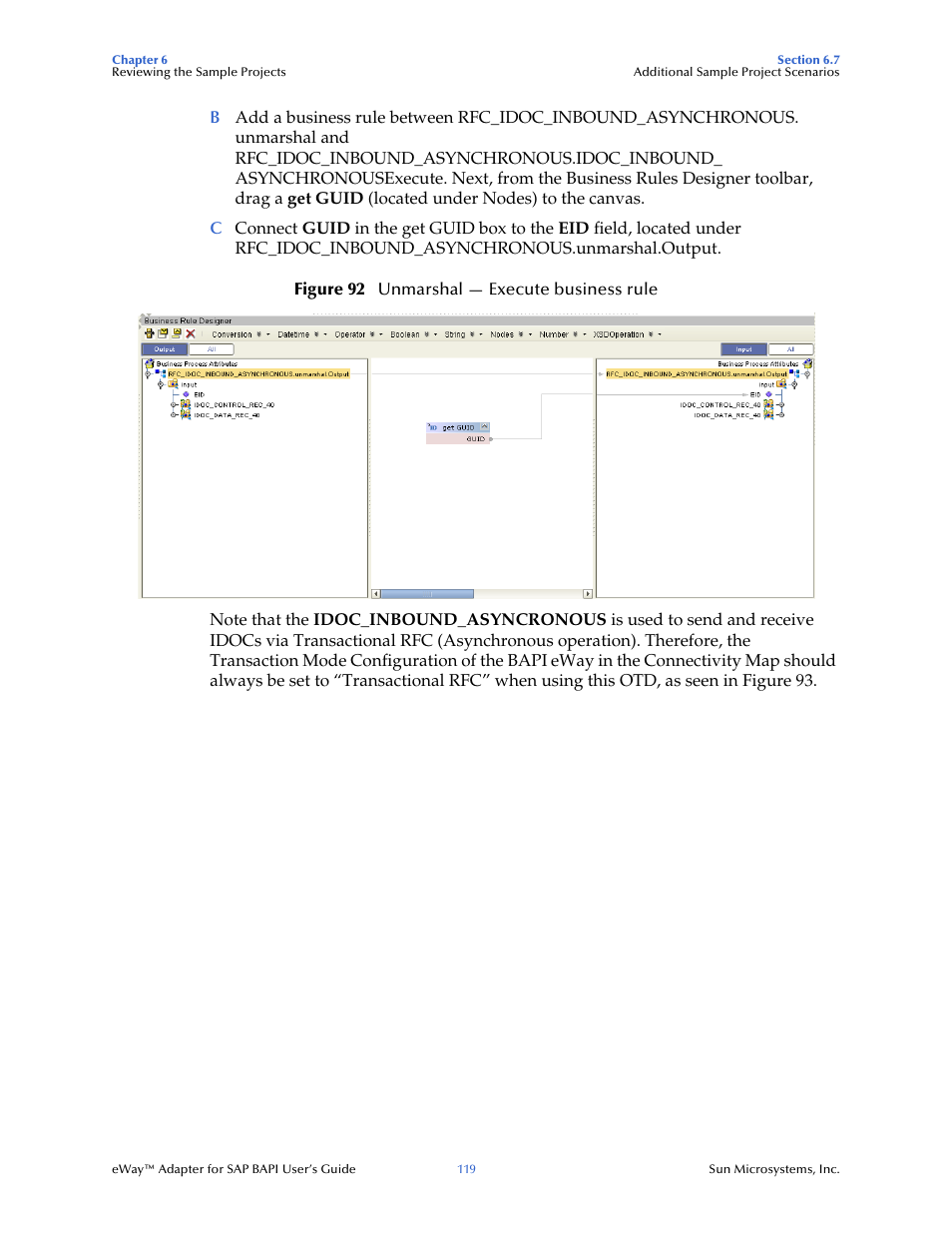 Sun Microsystems eWay SAP BAPI User Manual | Page 119 / 123