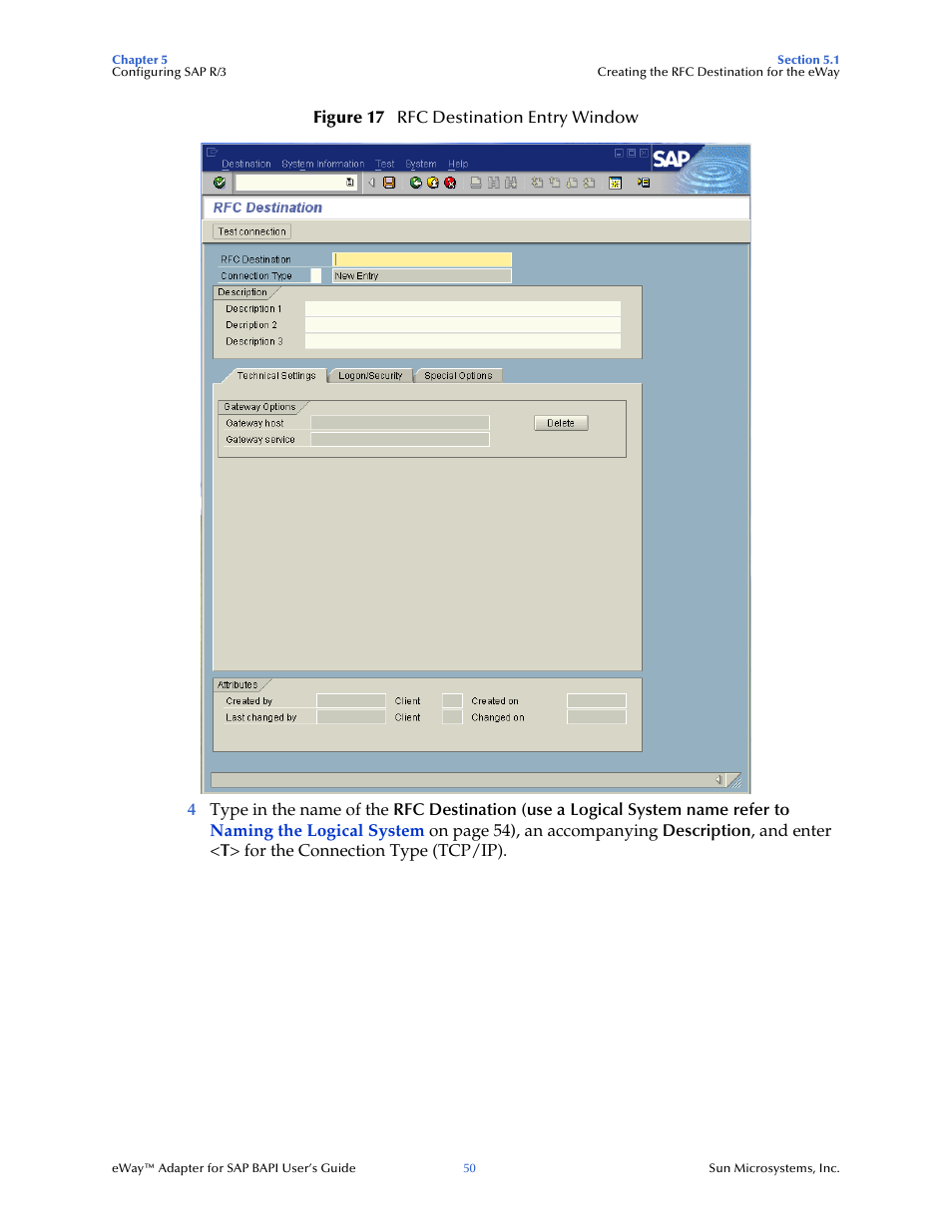 Sun Microsystems eWay SAP BAPI User Manual | Page 50 / 123