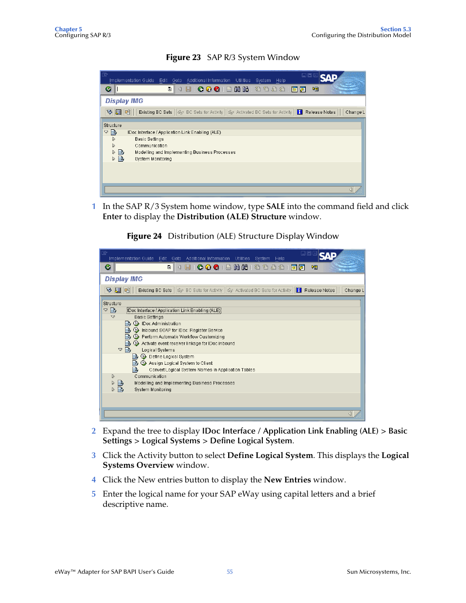 Sun Microsystems eWay SAP BAPI User Manual | Page 55 / 123