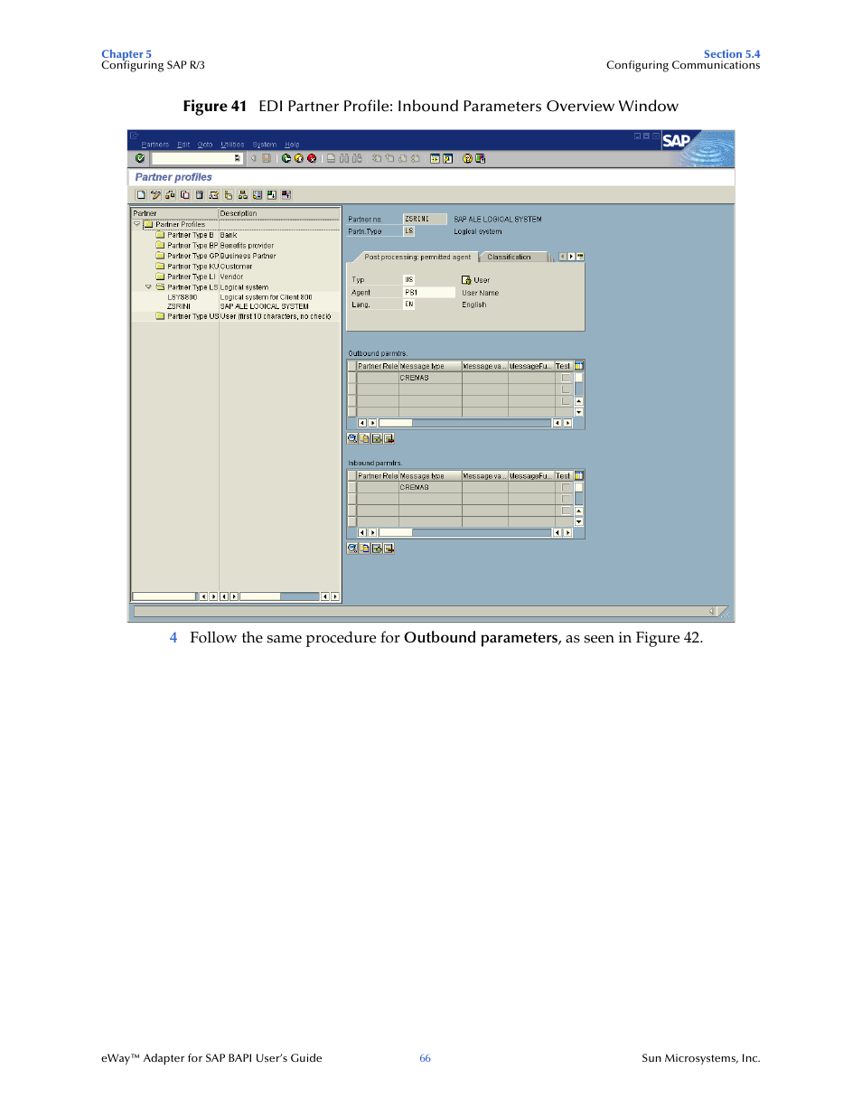 Sun Microsystems eWay SAP BAPI User Manual | Page 66 / 123