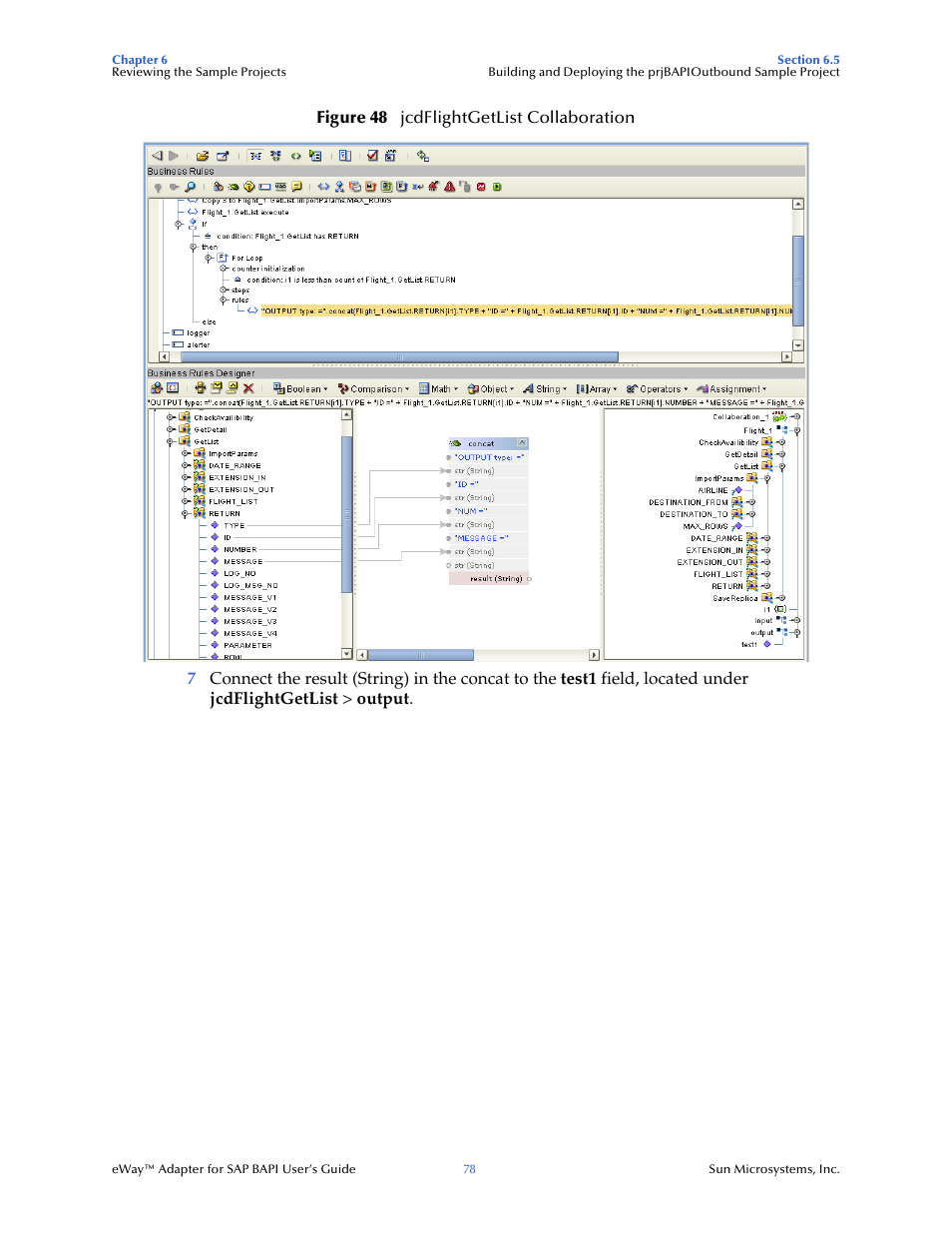 Sun Microsystems eWay SAP BAPI User Manual | Page 78 / 123