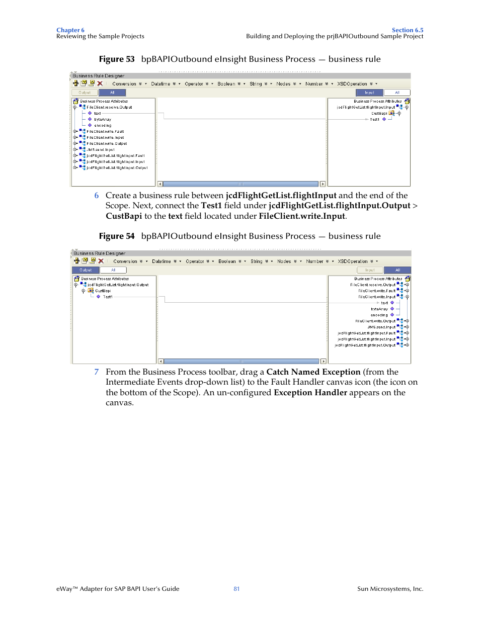 Sun Microsystems eWay SAP BAPI User Manual | Page 81 / 123